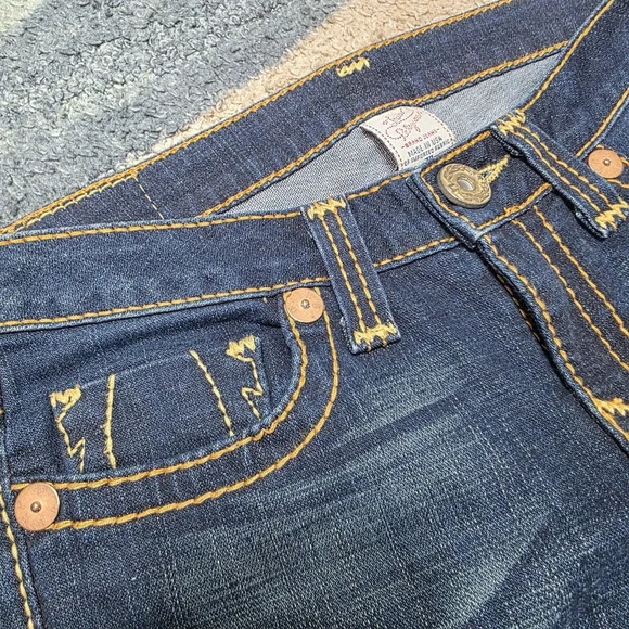 Vintage True Religion Ricky T bootcut Flare Size 30 Made in USA - Picture 5 of 16